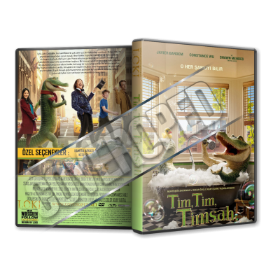 Tim Tim Timsah - Lyle, Lyle, Crocodile - 2022 Türkçe Dvd Cover Tasarımı